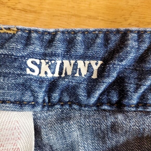 ☔️💜Mossimo Blue Denim Skinny Jeans Size 7/28 - Picture 9 of 11